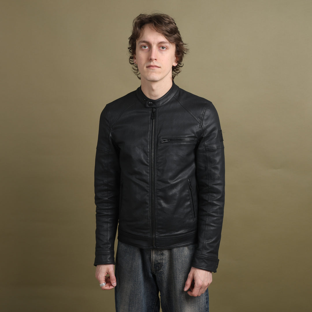 Belstaff Biker Jacket Black Men's M