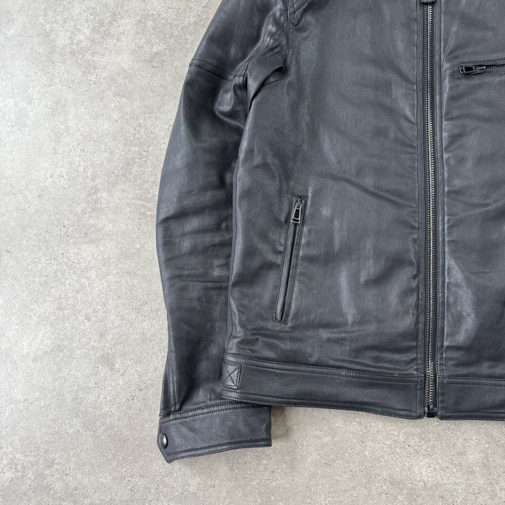 Belstaff Biker Jacket Black Men's M