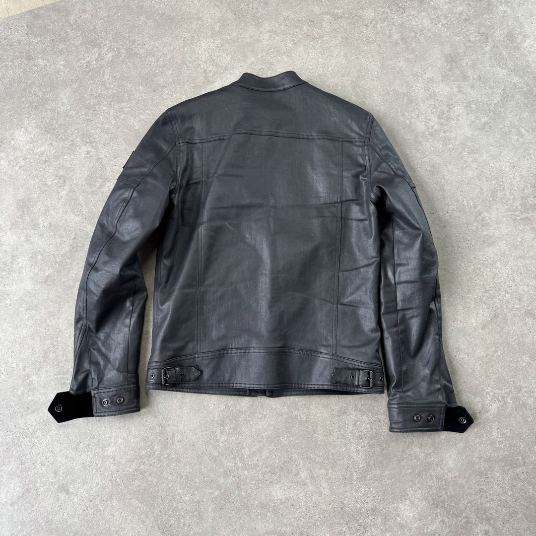 Belstaff Biker Jacket Black Men's M