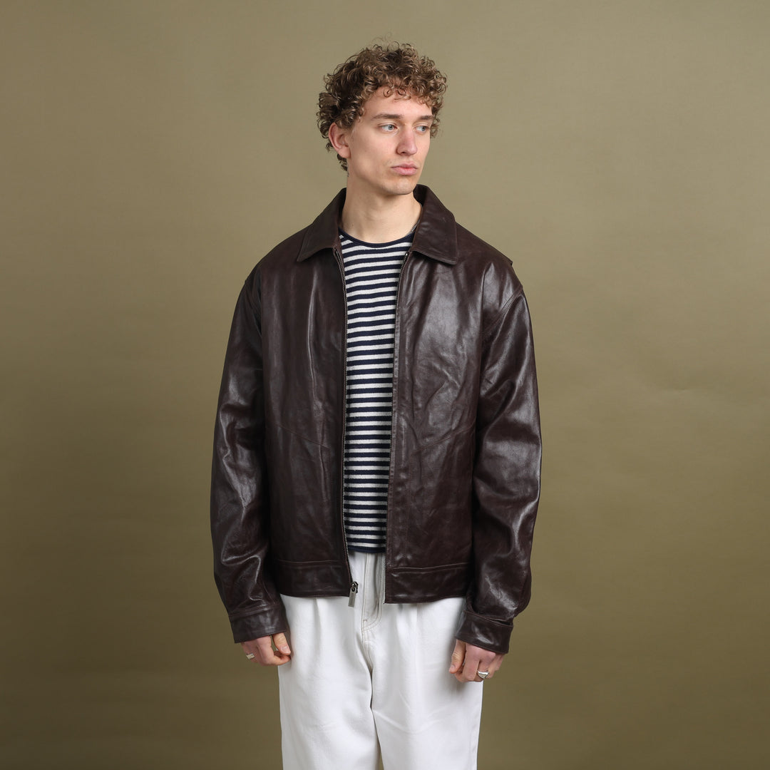 Wilson's Leather Bomber Jacket Brown Men's L