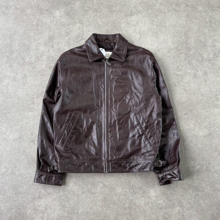 Wilson's Leather Bomber Jacket Brown Men's L