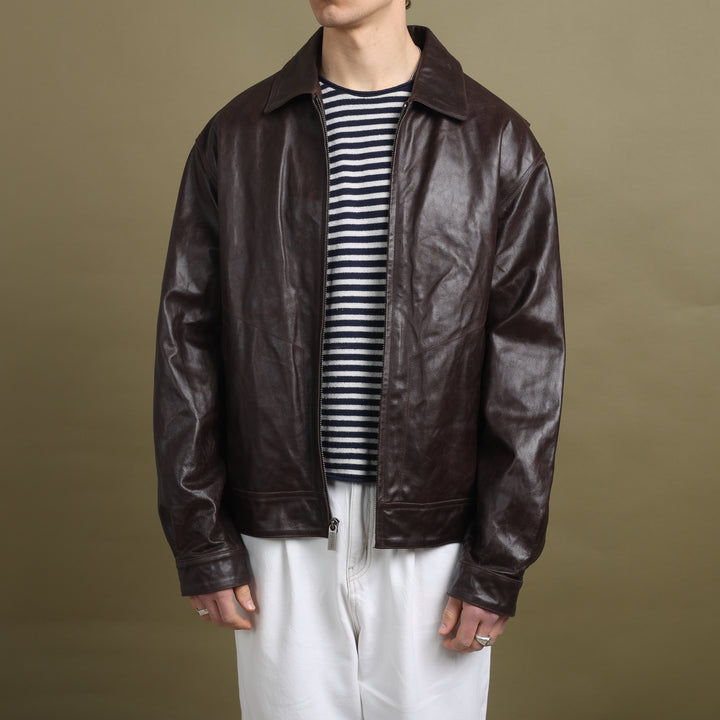 Wilson's Leather Bomber Jacket Brown Men's L