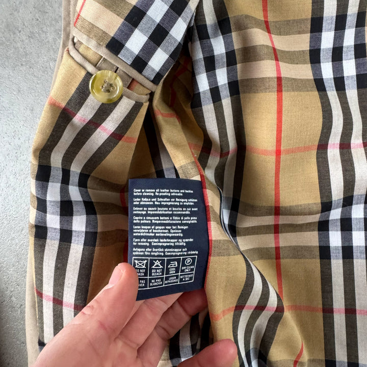 Burberry's Harrington Jacket Beige Women's UK 12
