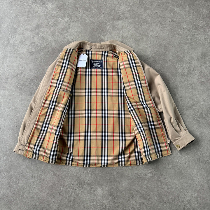 Burberry's Harrington Jacket Beige Women's UK 12