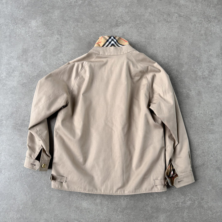 Burberry's Harrington Jacket Beige Women's UK 12