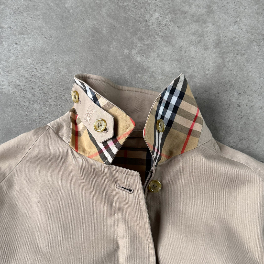 Burberry's Harrington Jacket Beige Women's UK 12