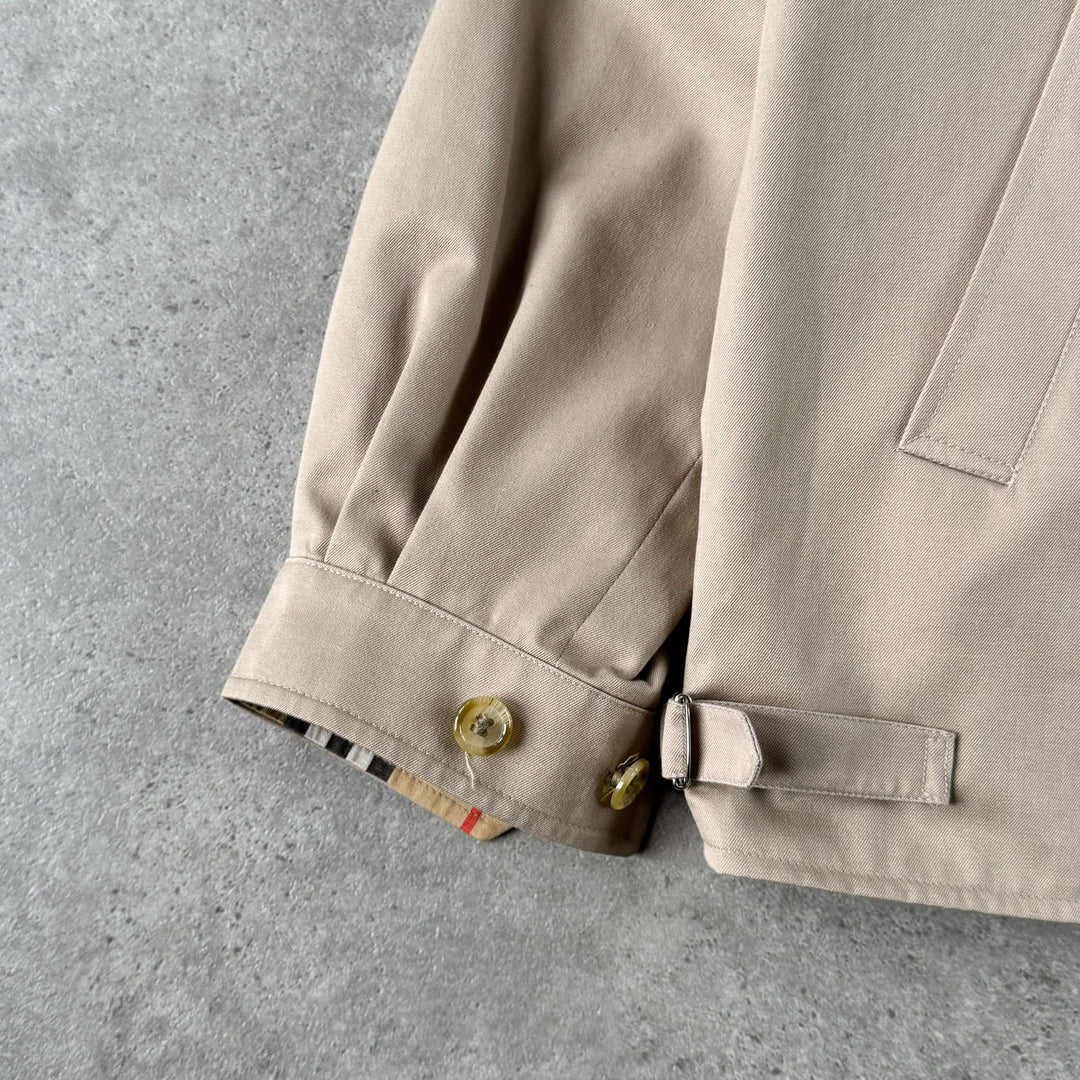 Burberry's Harrington Jacket Beige Women's UK 12