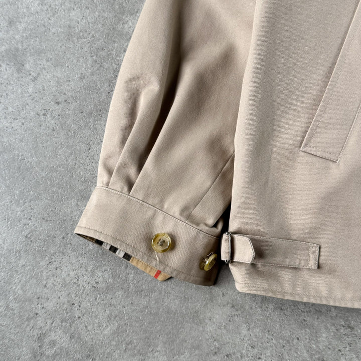 Burberry's Harrington Jacket Beige Women's UK 12