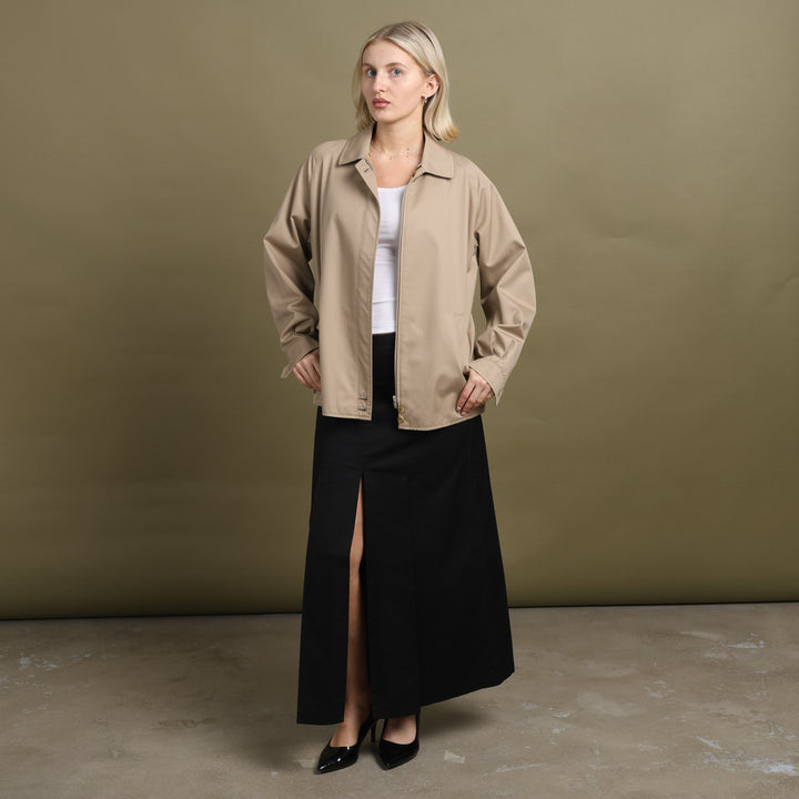 Burberry's Harrington Jacket Beige Women's UK 12
