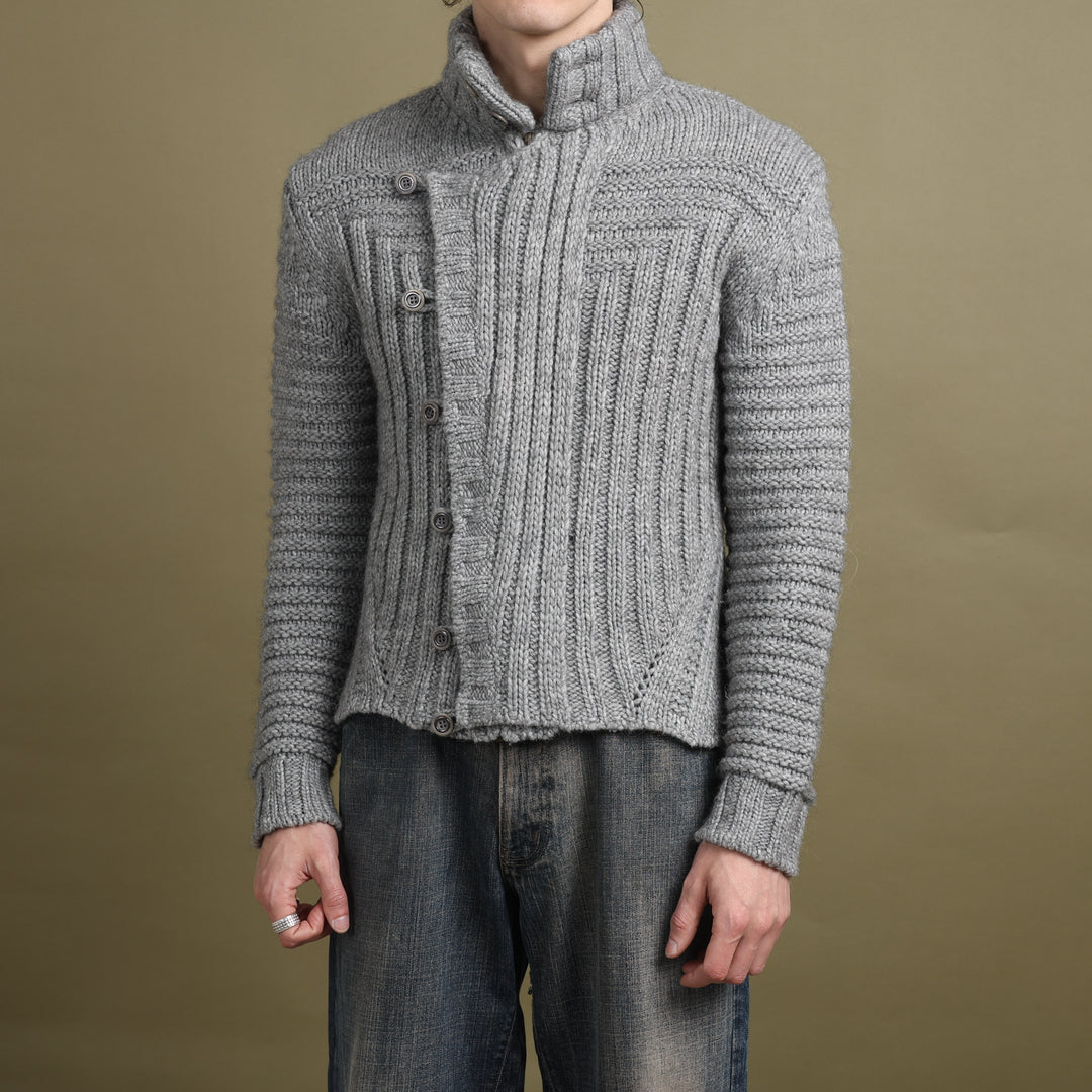 Roberto Cavalli Full Zip Jumper Grey Men's M