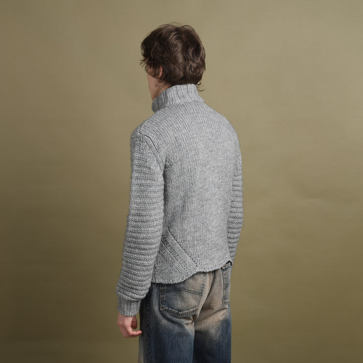Roberto Cavalli Full Zip Jumper Grey Men's M