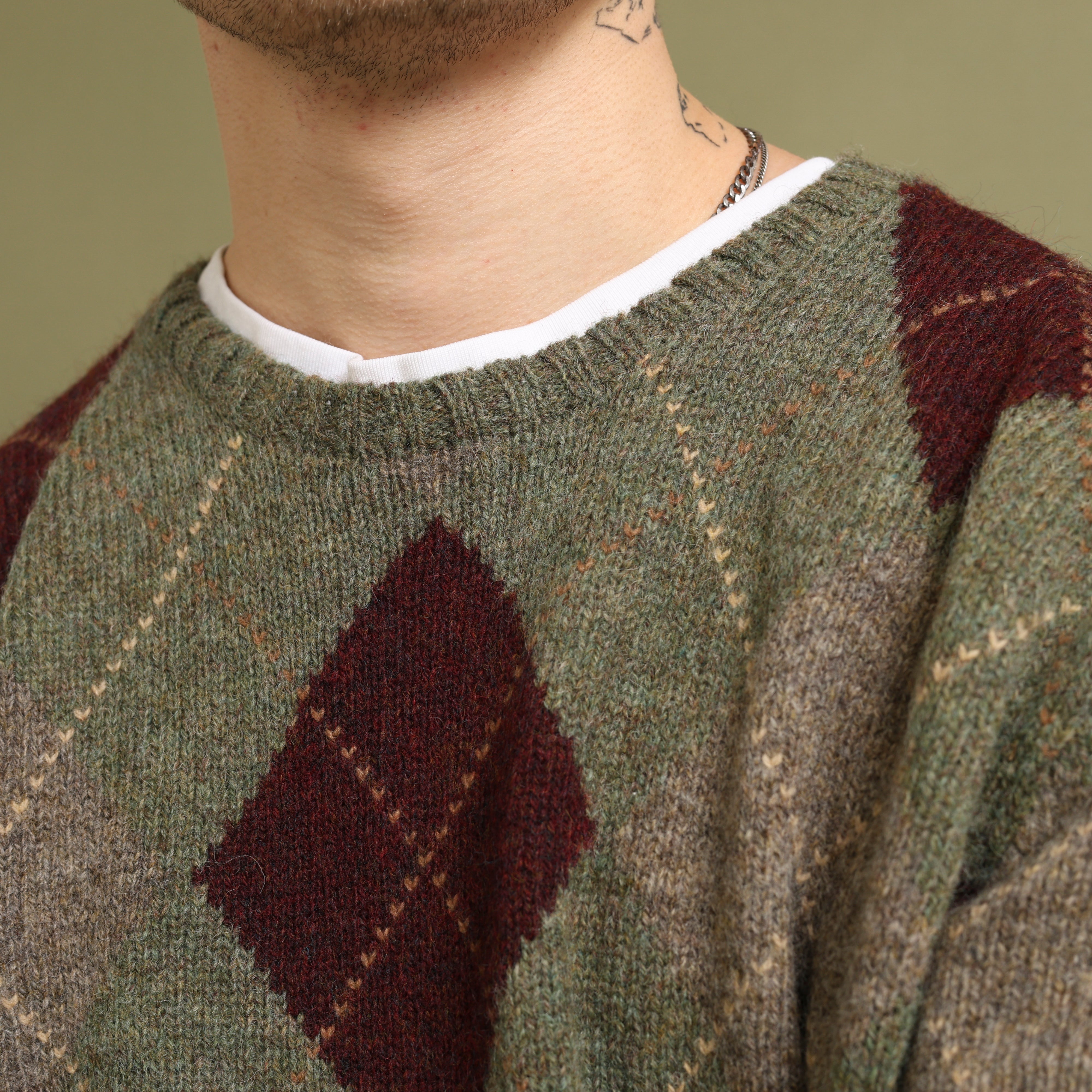 Vintage Polo Ralph Lauren Jumper M Green Wool