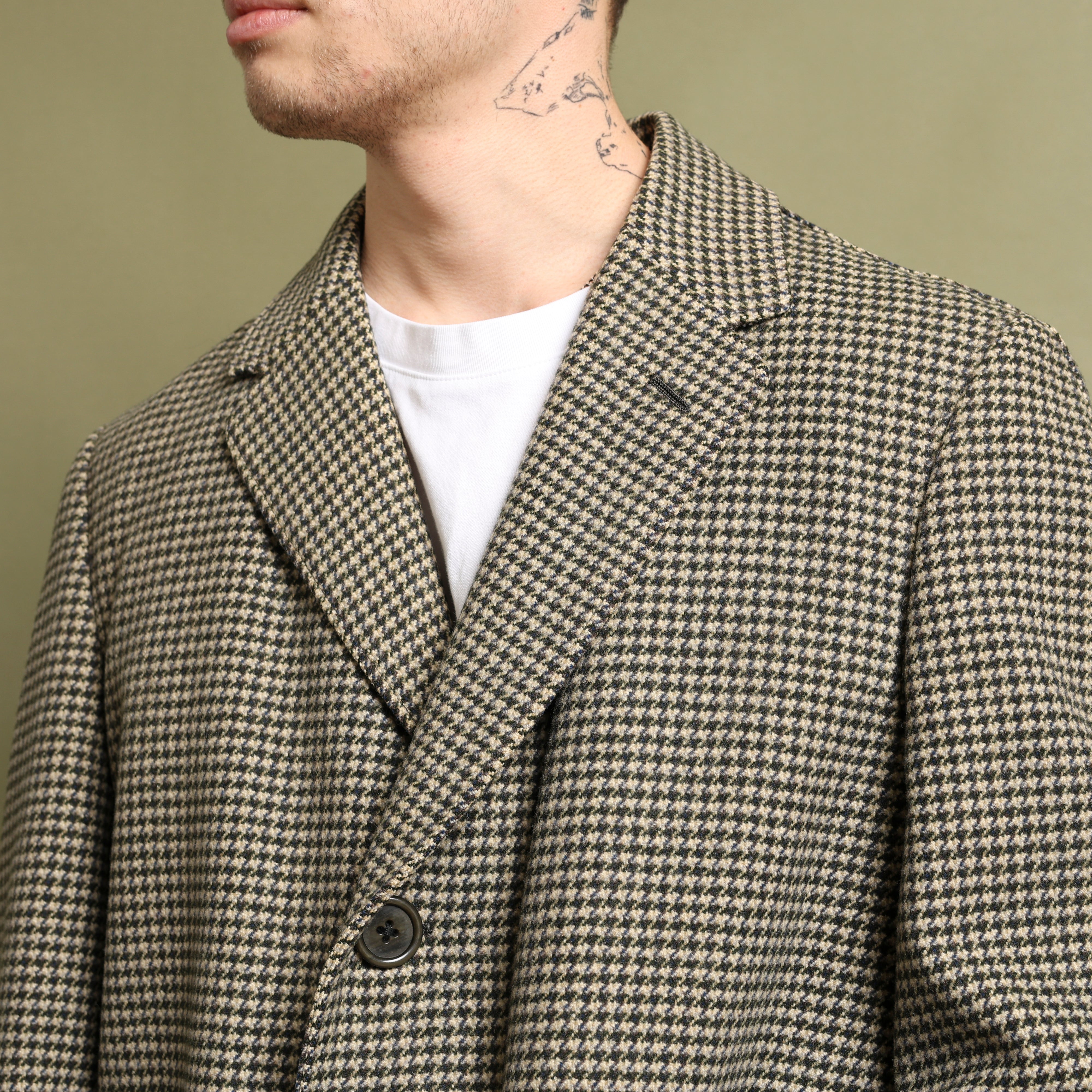 Vintage Aquascutum Overcoat M Brown Wool