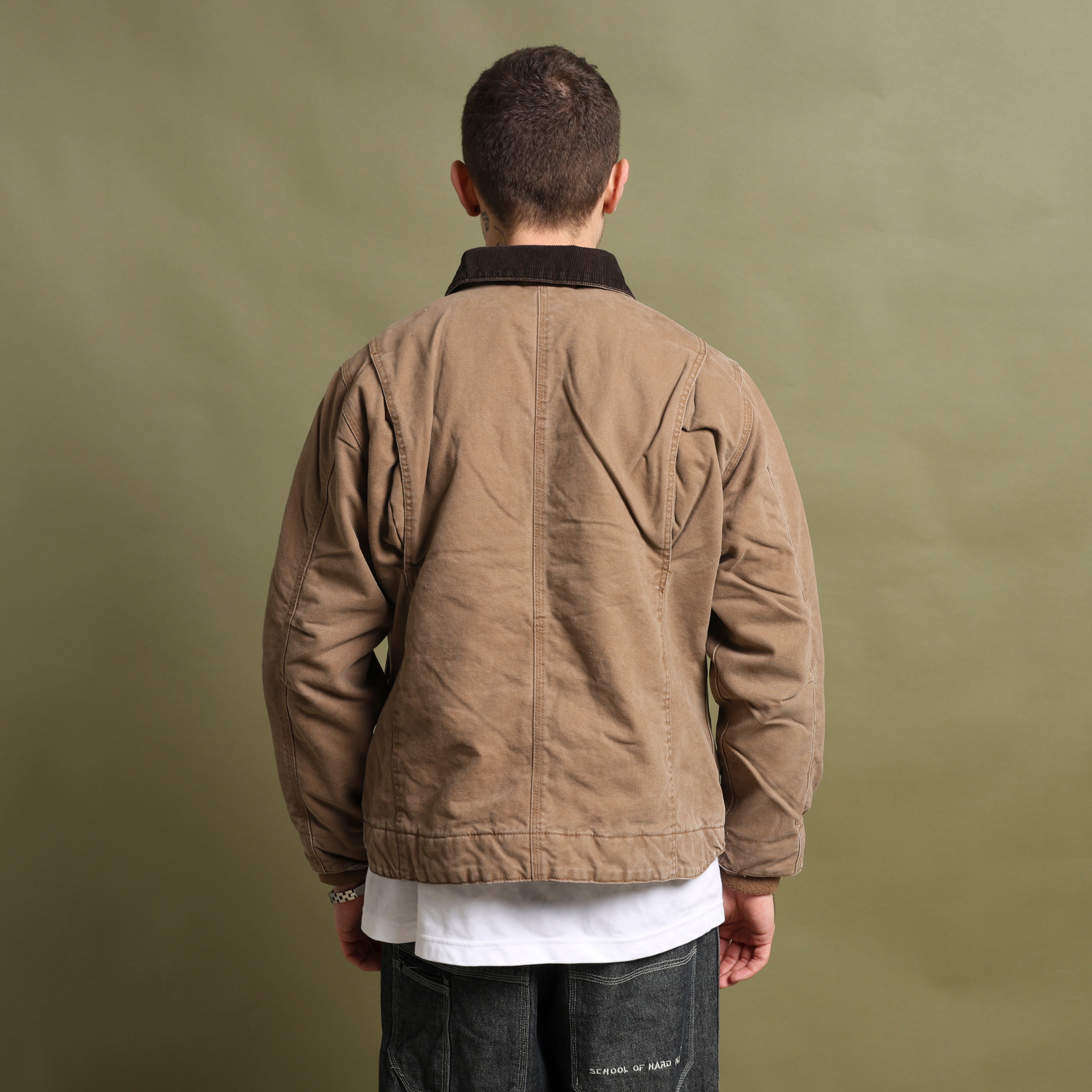 Vintage Driduck Detriot Jacket M Brown Canvas