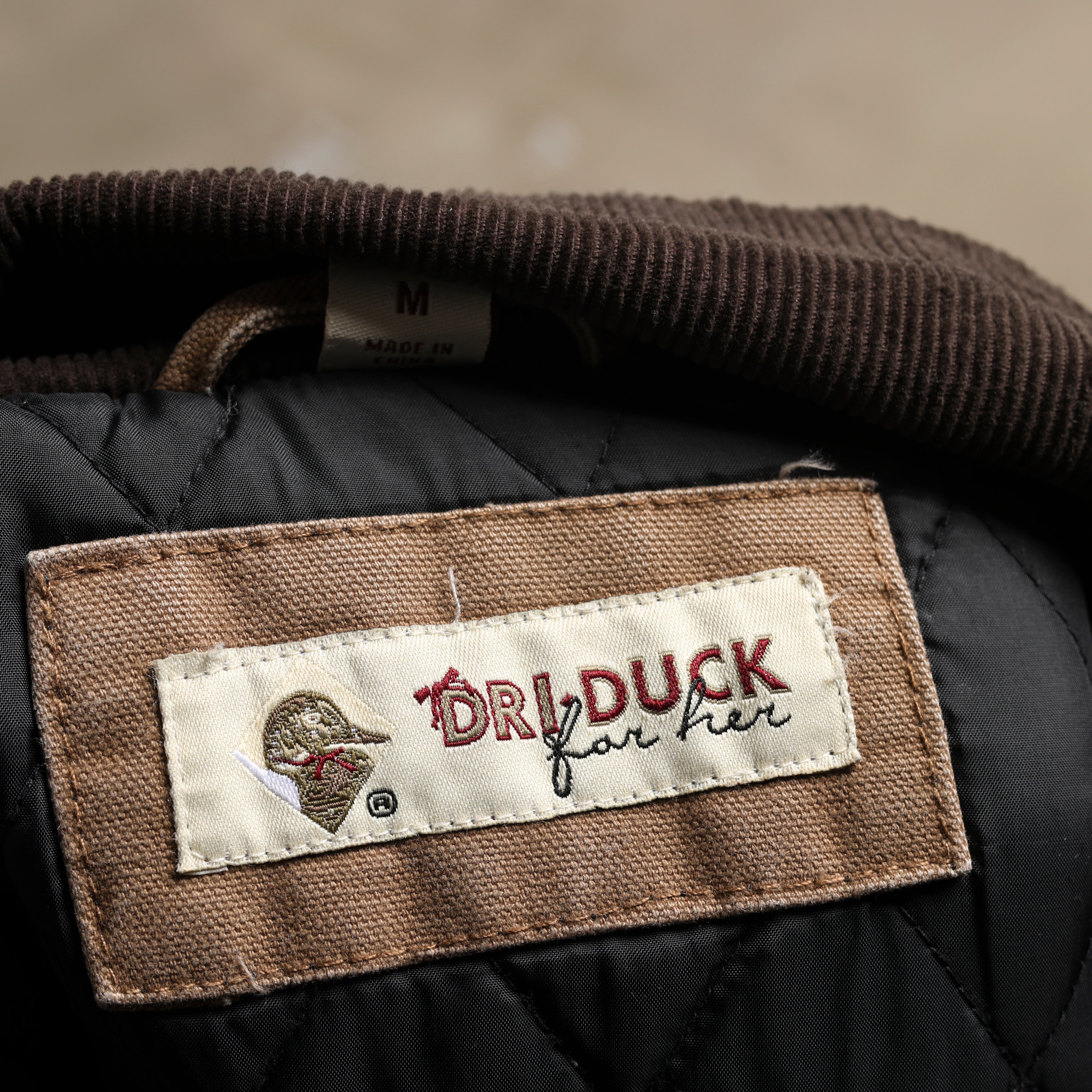 Vintage Driduck Detriot Jacket M Brown Canvas
