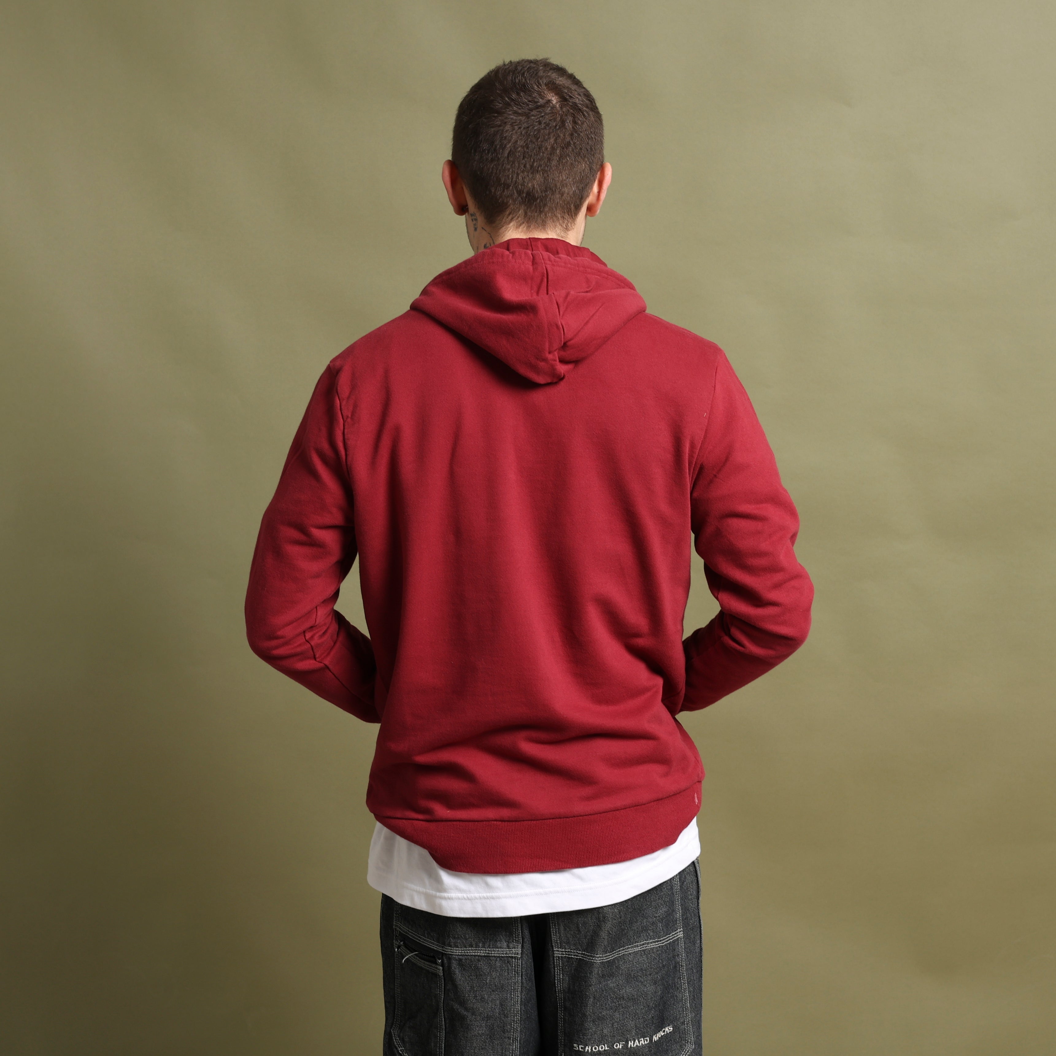 Vintage Oakley Hoodie  S Red Cotton