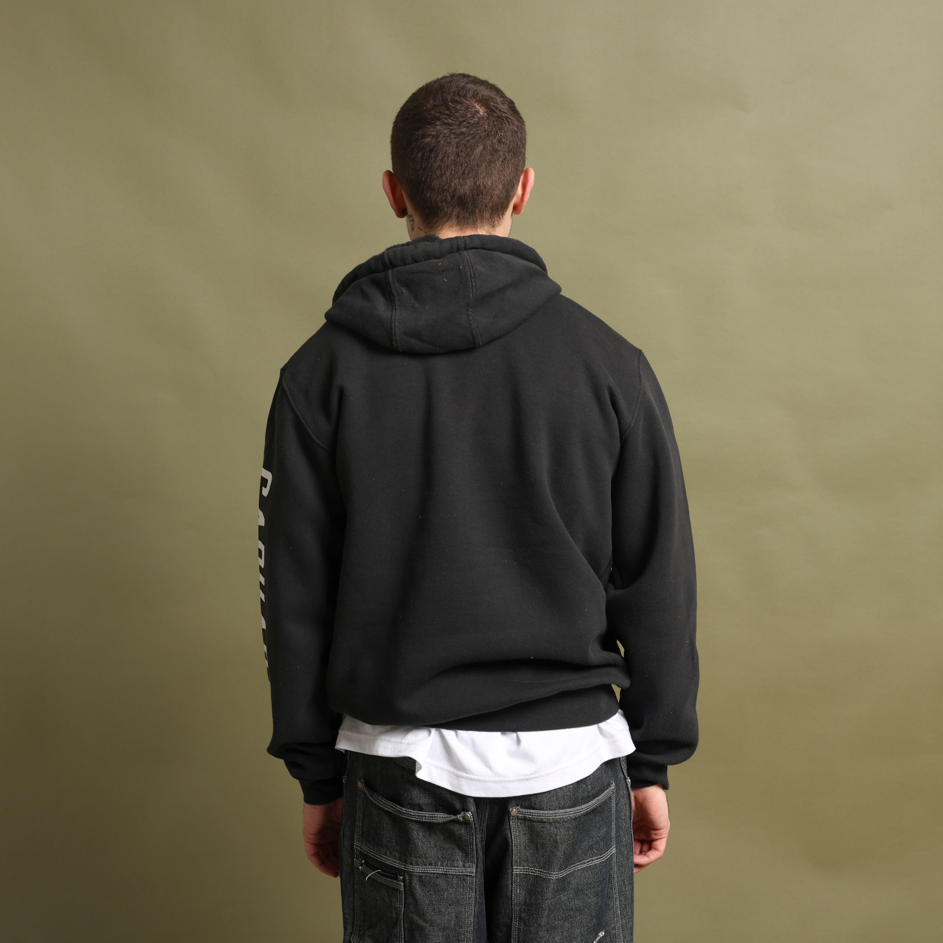 Vintage Carhartt Hoodie  S Black Cotton