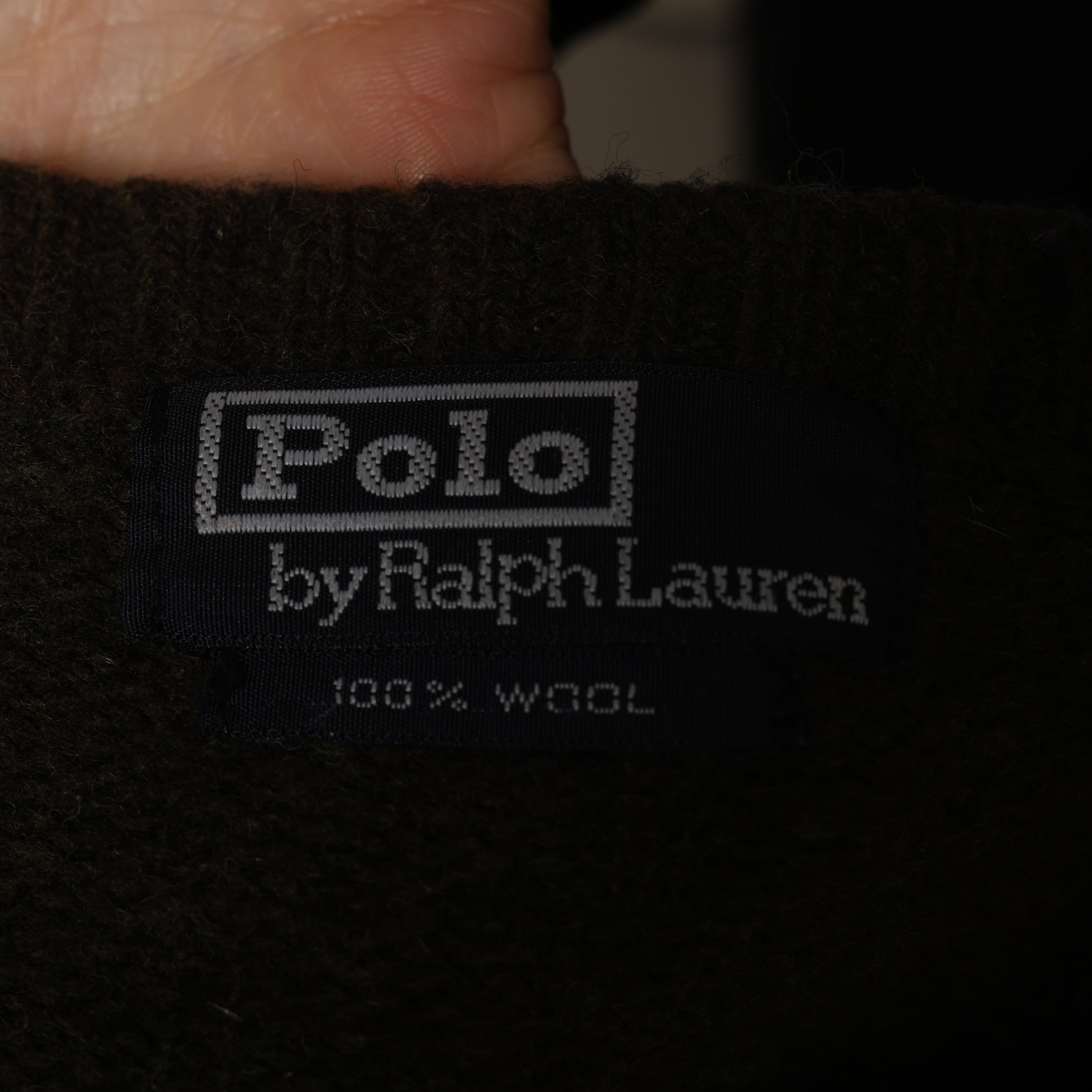 Vintage Polo Ralph Lauren Jumper M Forest green Wool