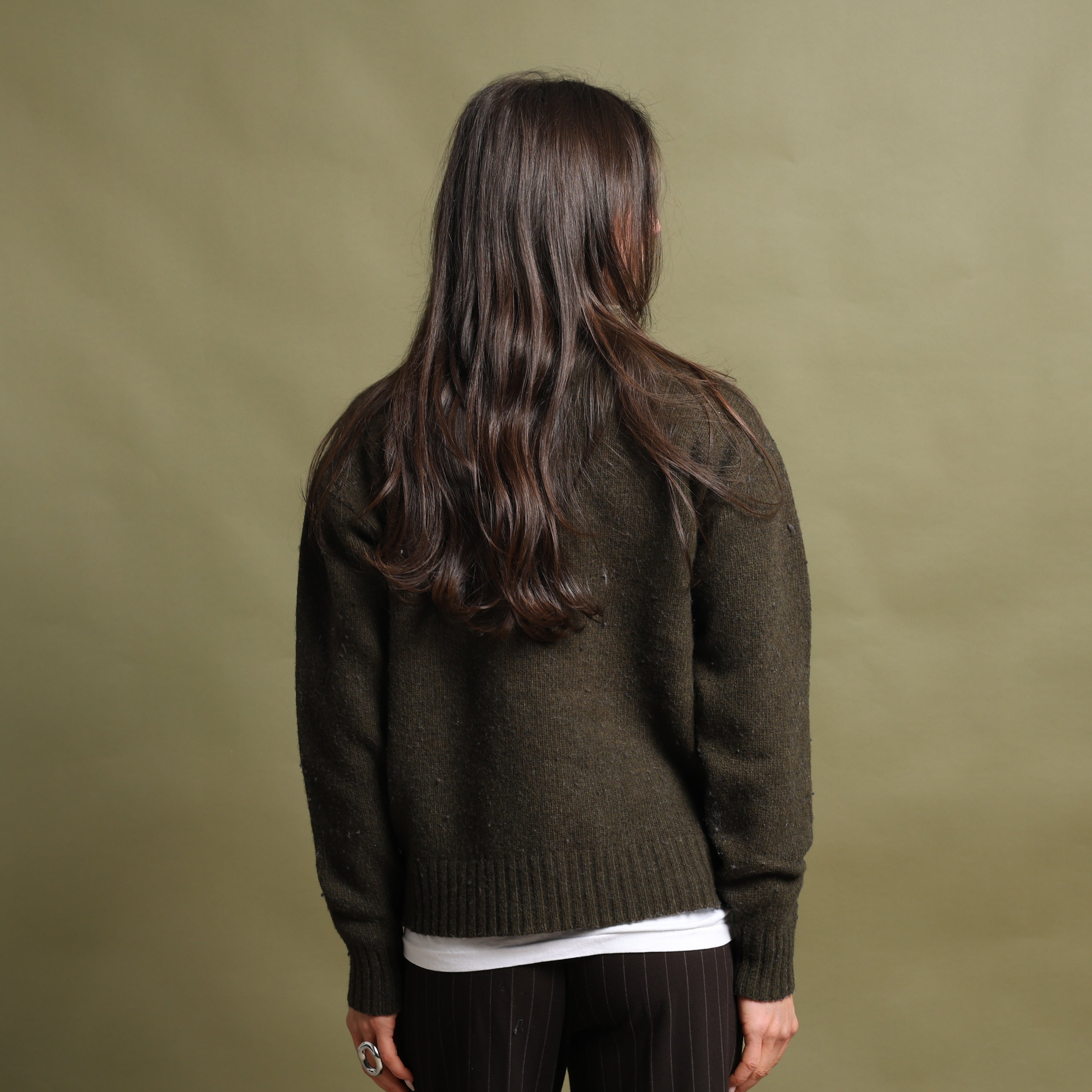 Vintage Polo Ralph Lauren Jumper M Forest green Wool