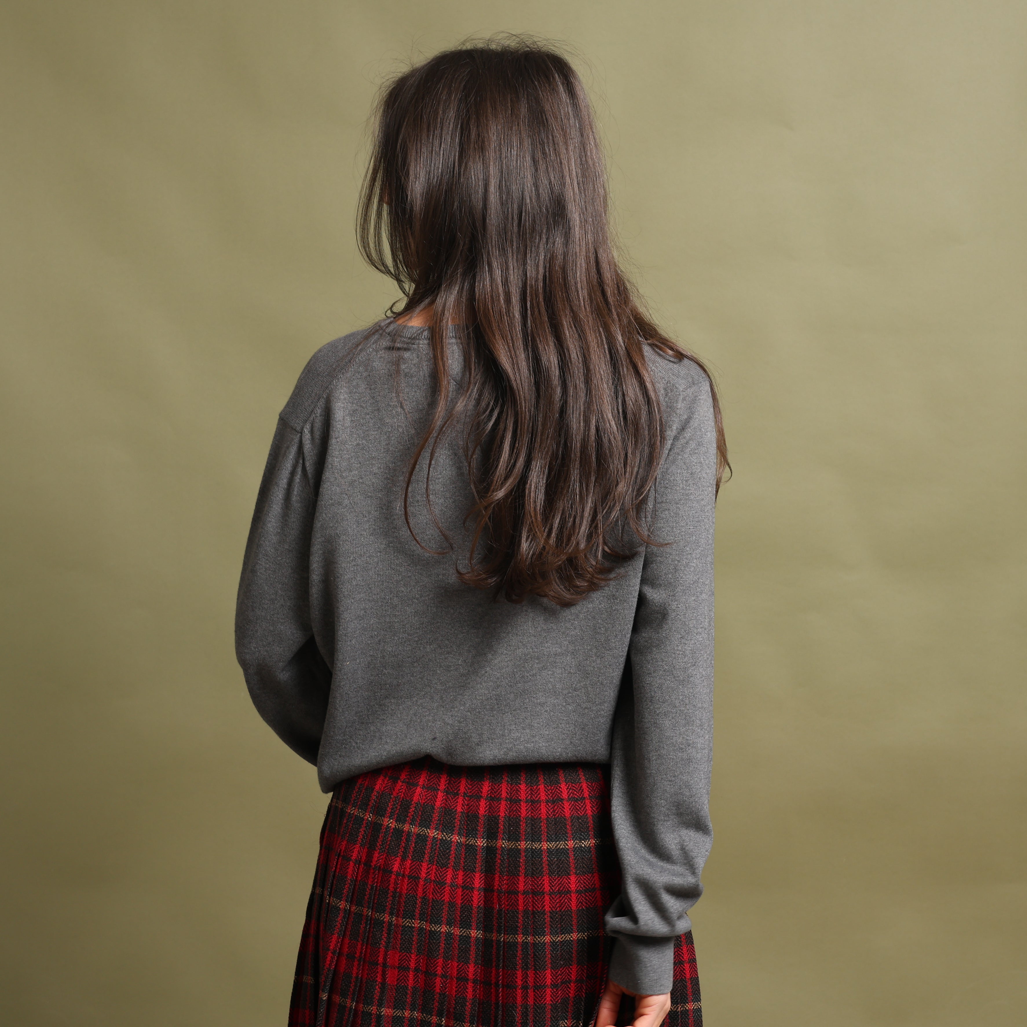 Vintage Tommy Hilfiger Jumper  L Grey Cotton