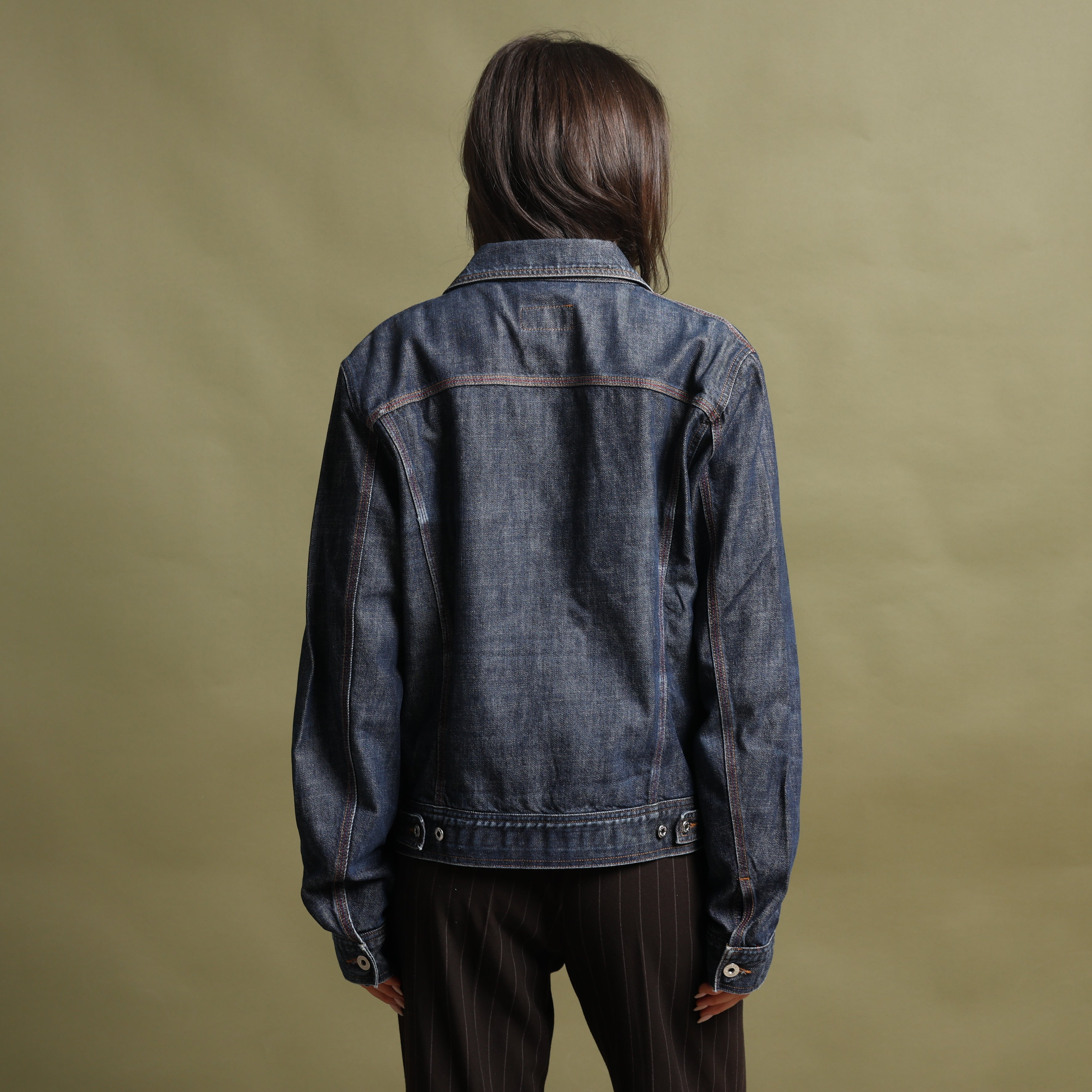 Vintage Dolce & Gabbana Denim Jacket M Dark Blue Denim