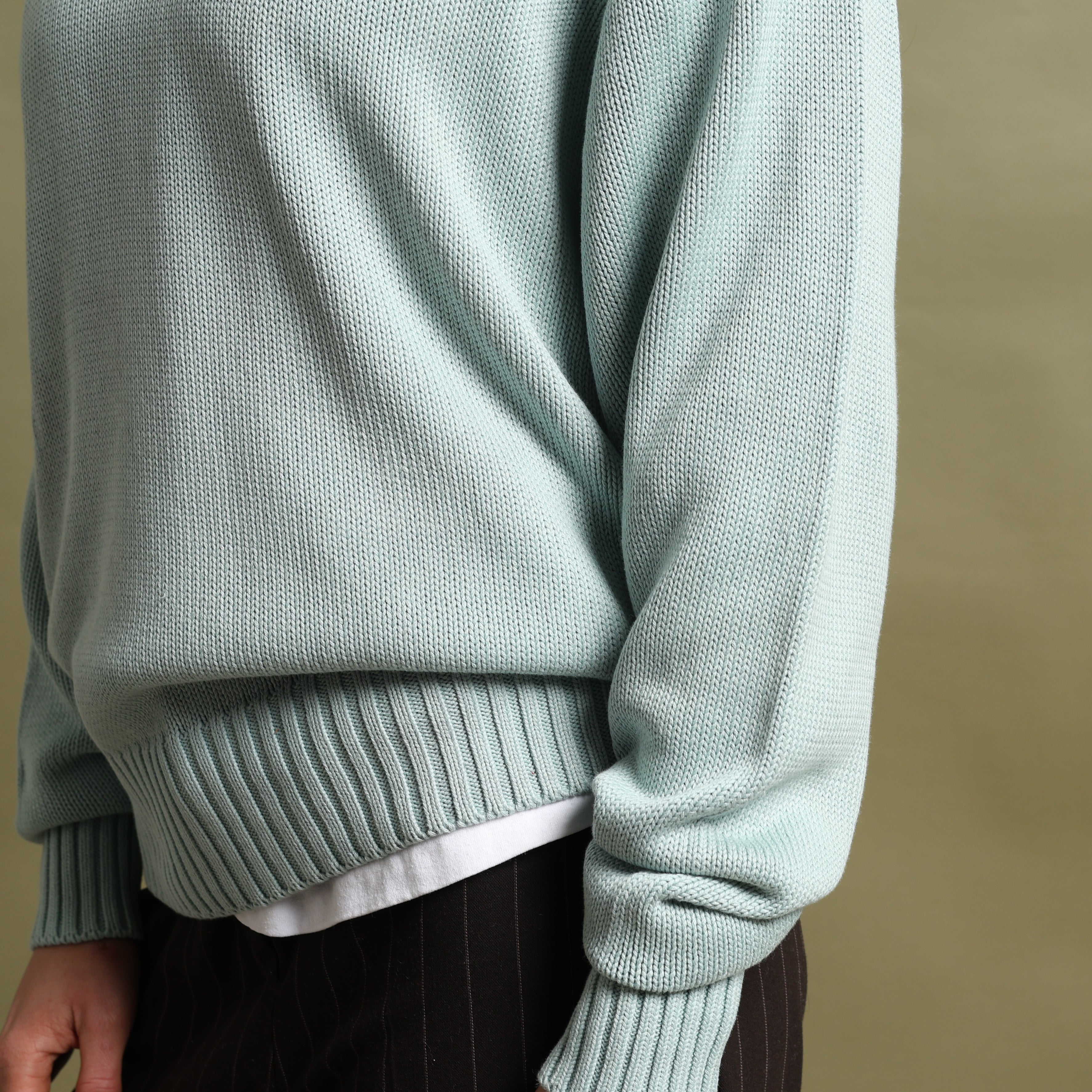 Vintage Polo Ralph Lauren Jumper M Baby Blue Cotton
