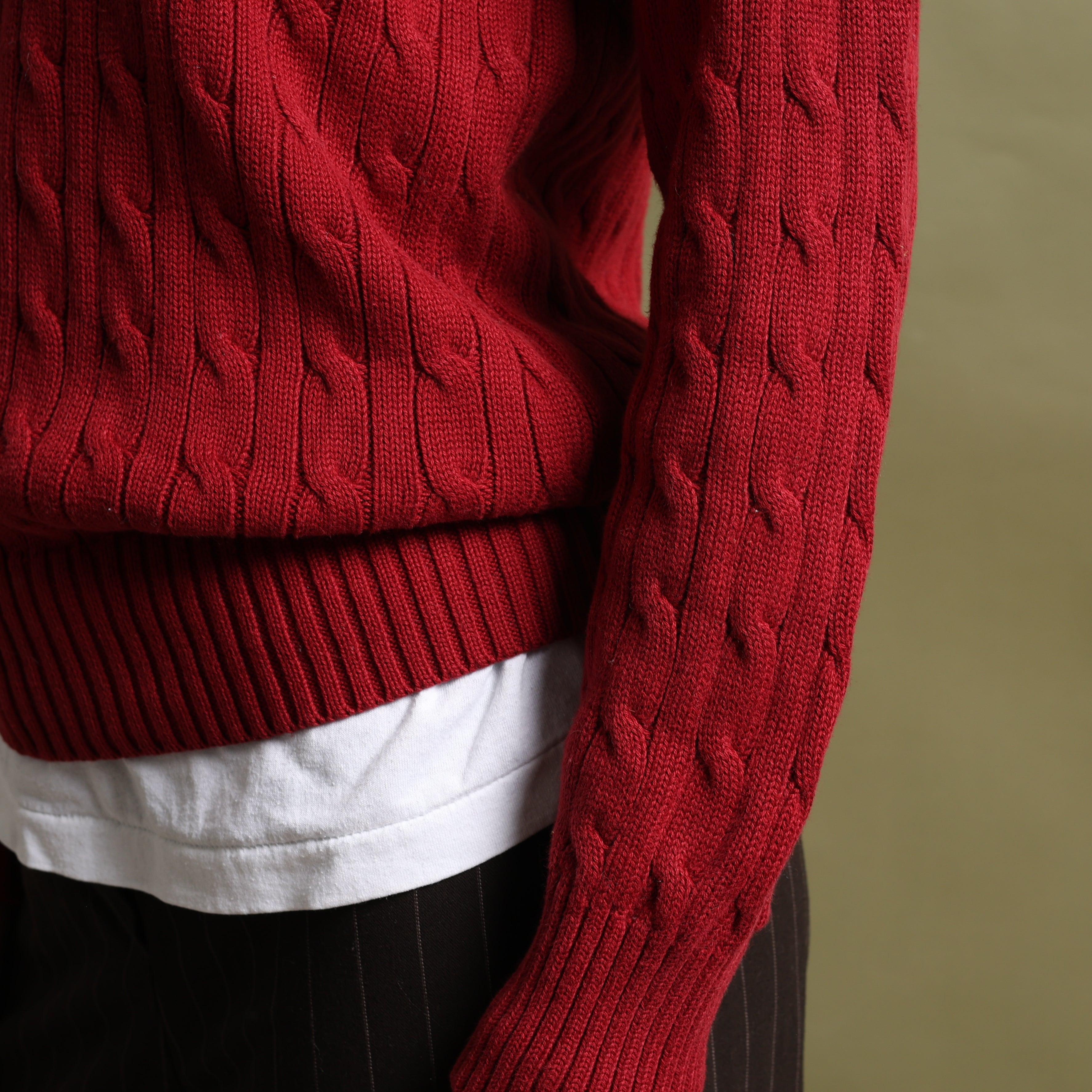 Vintage Polo Ralph Lauren Jumper S Red Cotton