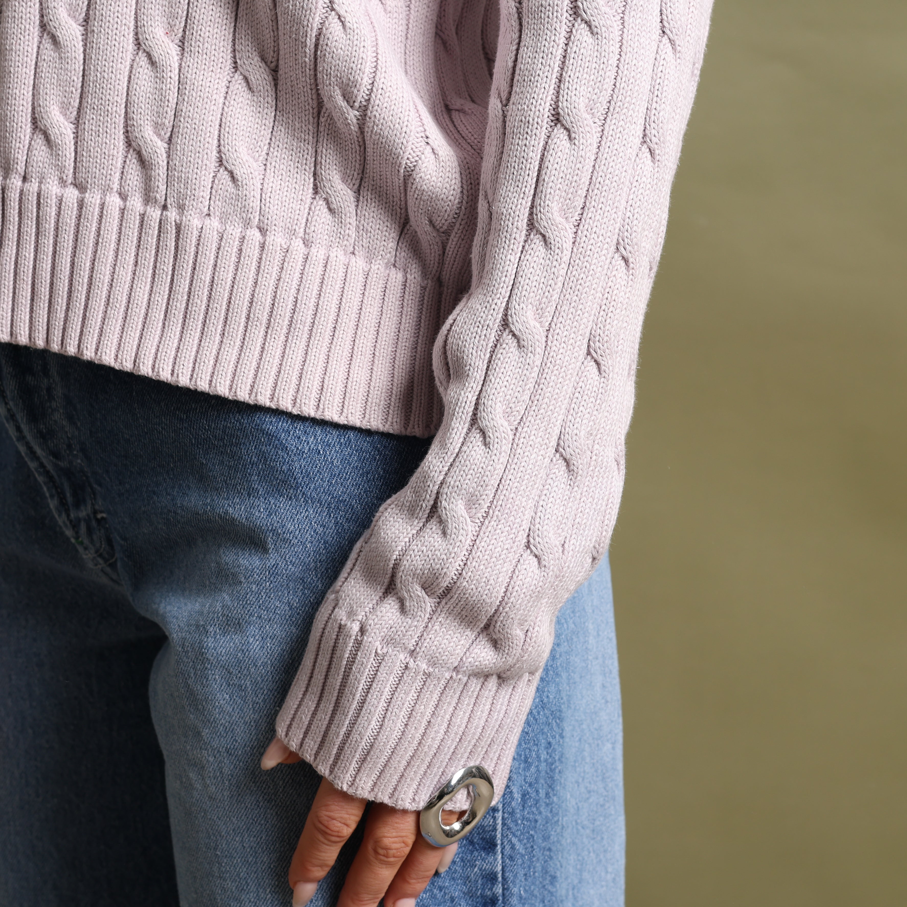 Vintage Polo Ralph Lauren Jumper XL Pink Cotton