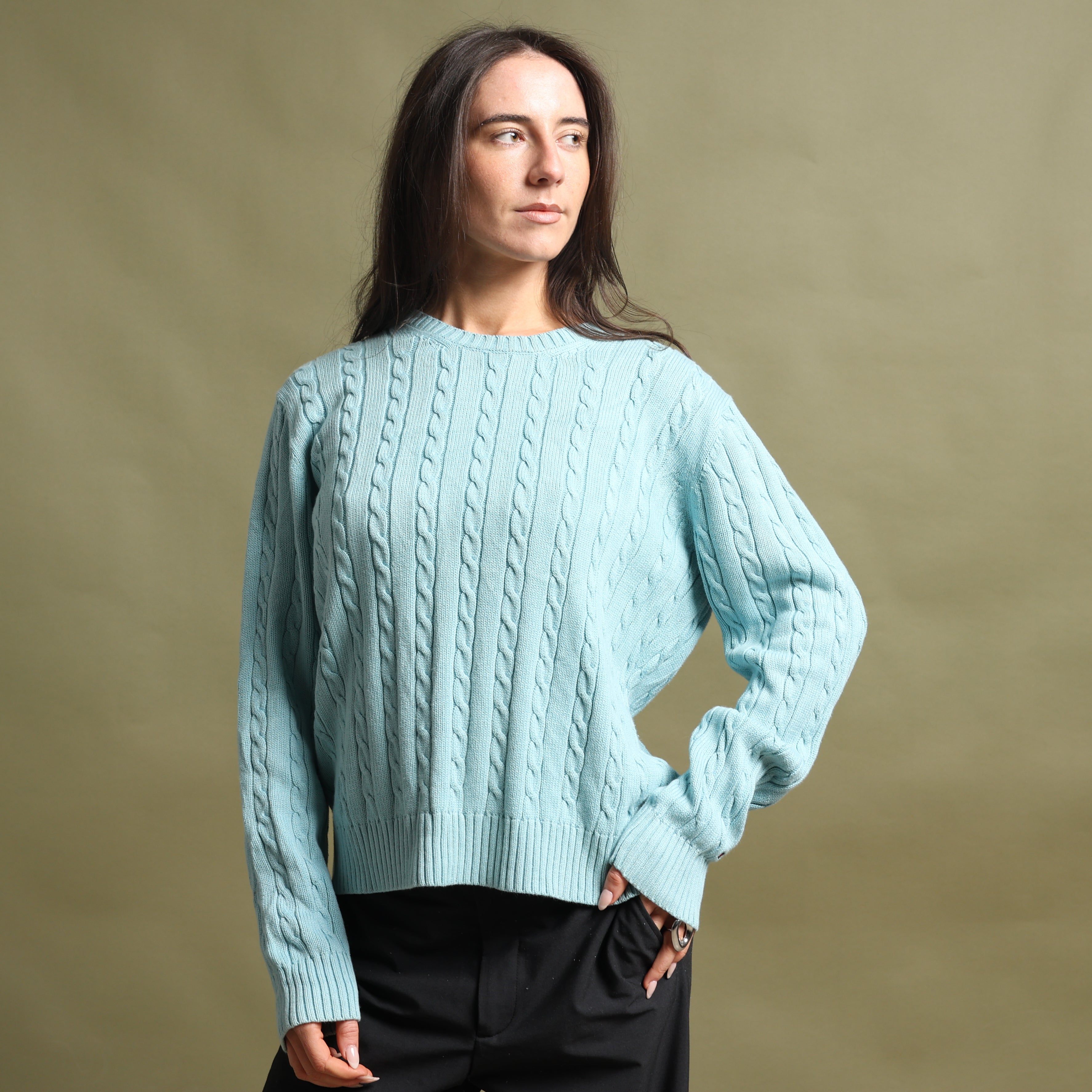 Vintage Tommy Hilfiger Jumper XL Blue Cotton