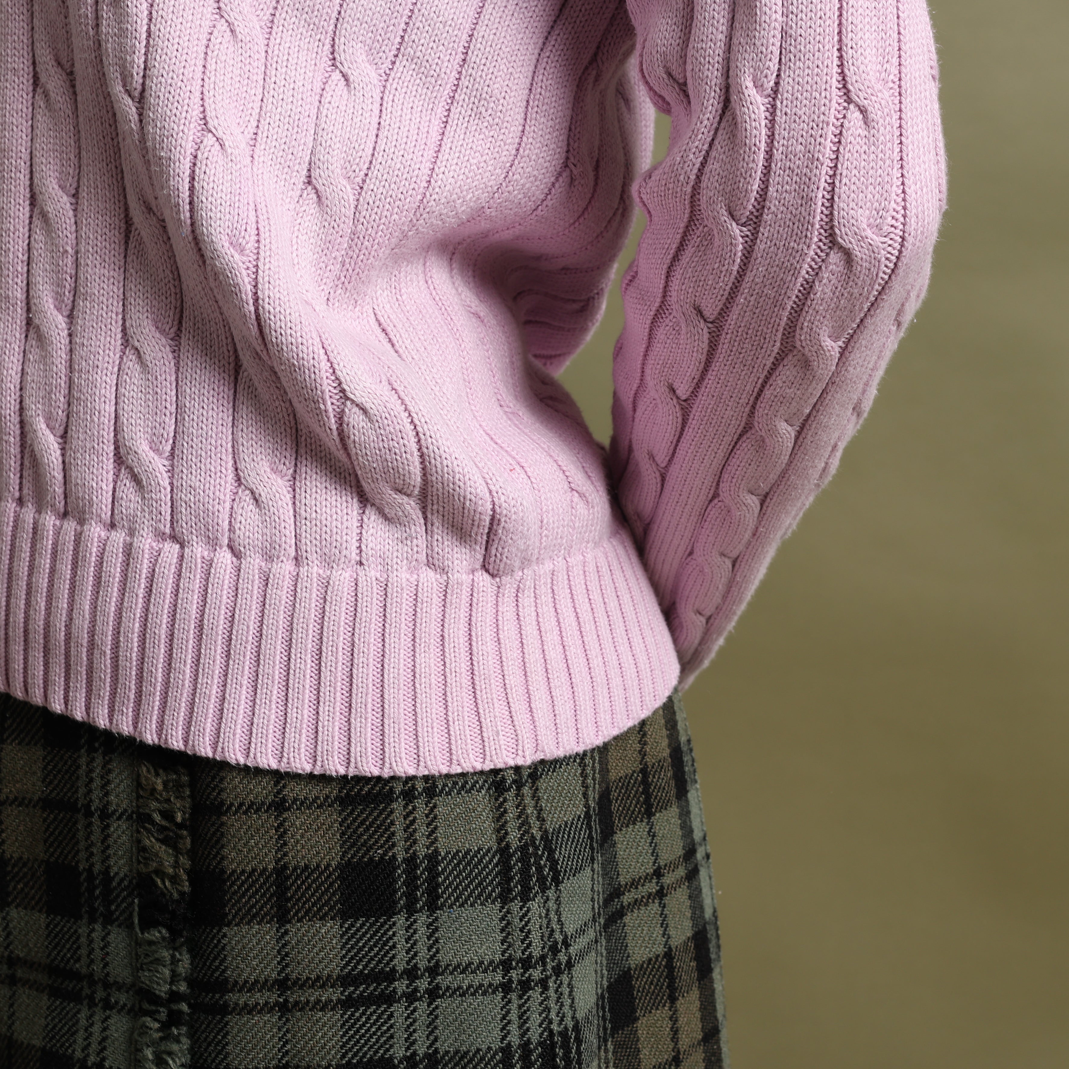 Vintage Polo Ralph Lauren Jumper M Pink Cotton