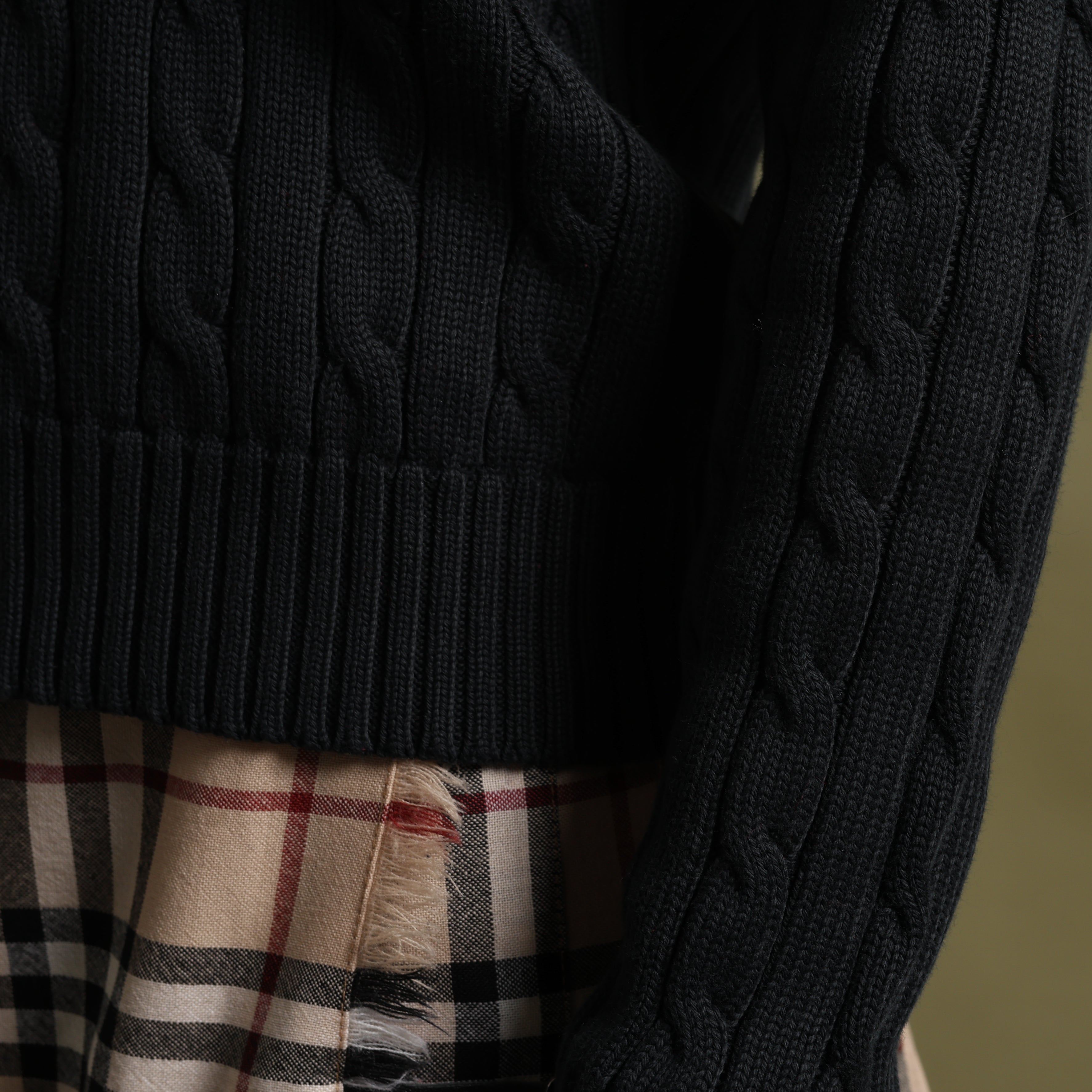 Vintage Polo Ralph Lauren Jumper L Black Cotton