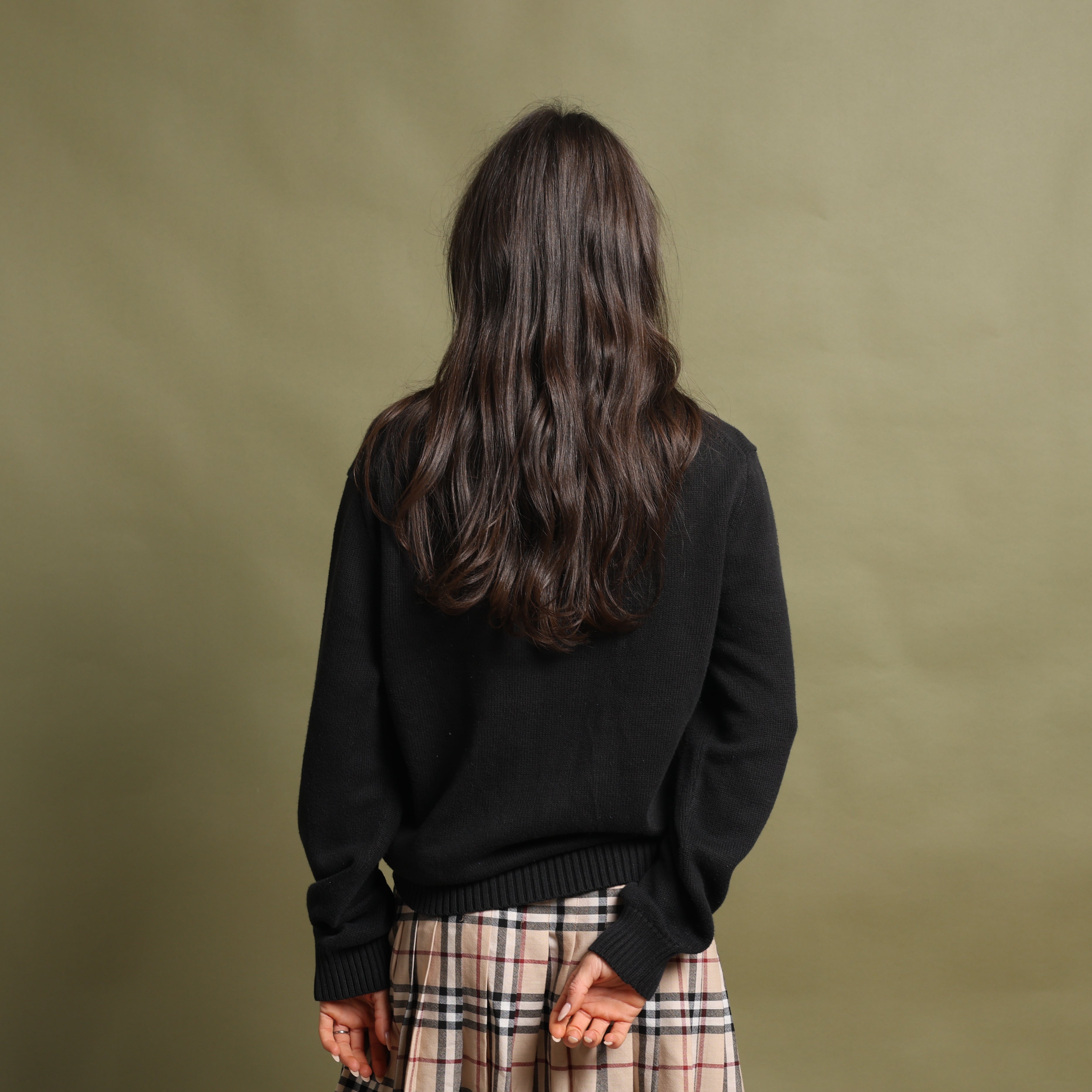 Vintage Polo Ralph Lauren Jumper L Black Cotton