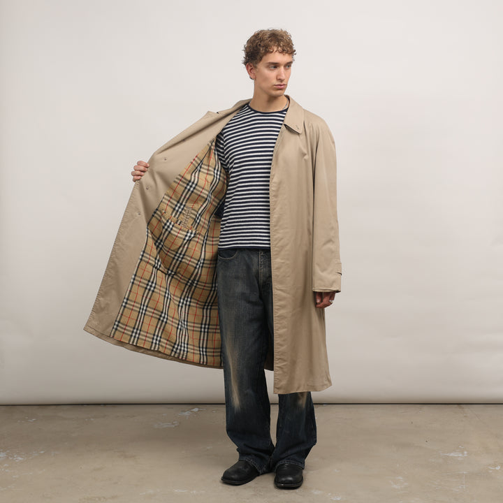 Burberry's Trench Coat - XL Beige Cotton