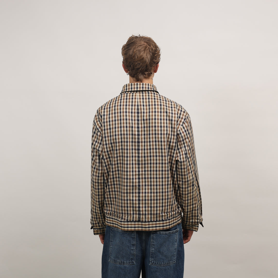 Aquascutum Harrington Jacket - Large Beige Cotton