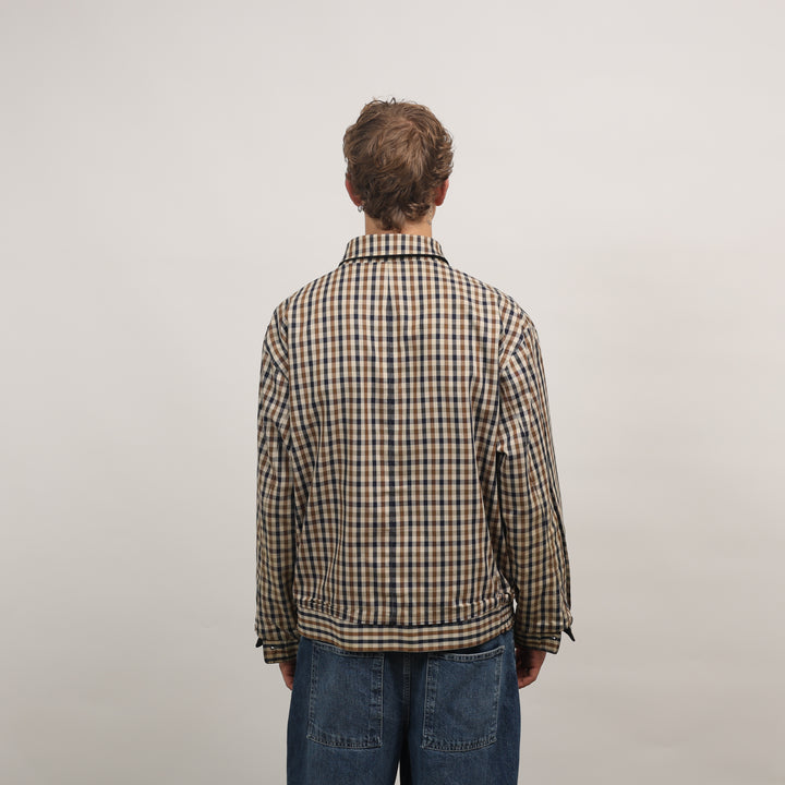 Aquascutum Harrington Jacket - Large Beige Cotton