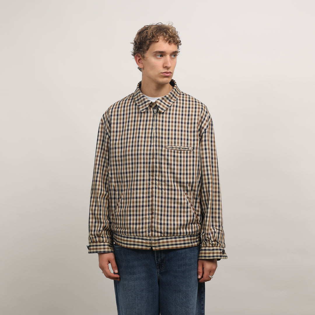 Aquascutum Harrington Jacket - Large Beige Cotton