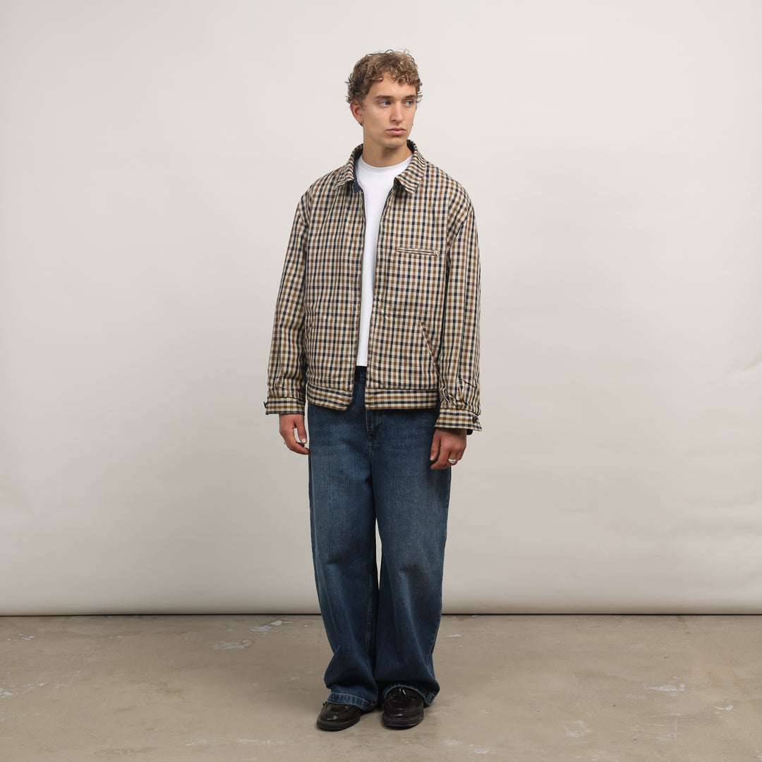 Aquascutum Harrington Jacket - Large Beige Cotton