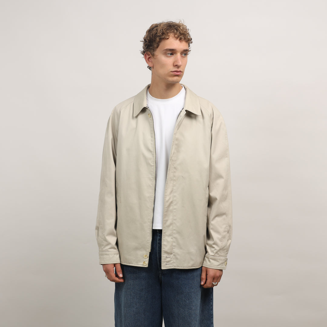 Burberry Harrington Jacket - XL Cream Cotton