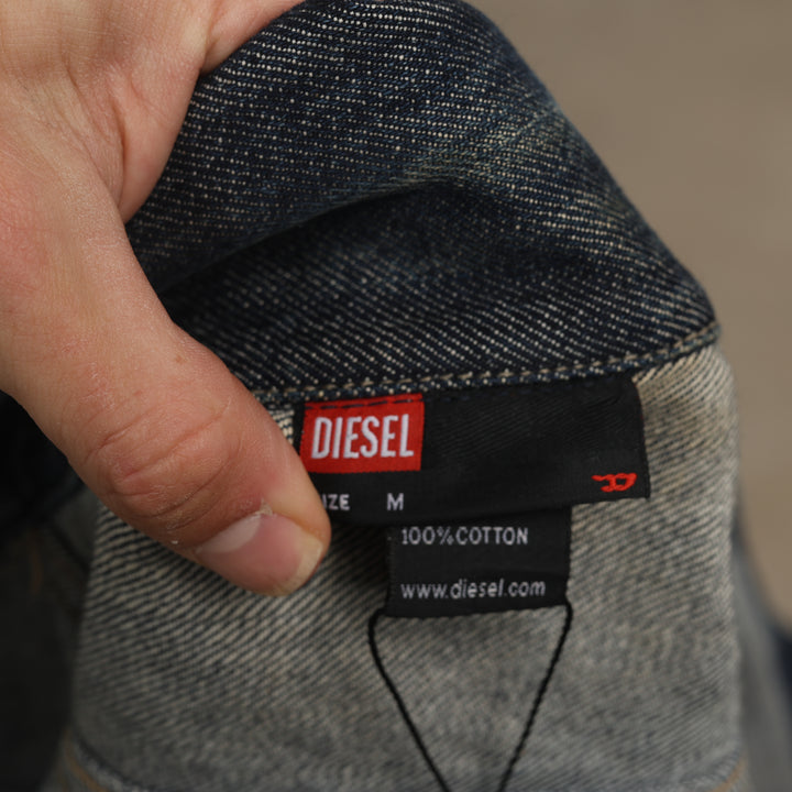 Diesel Denim Jacket - Medium Dark Blue Denim
