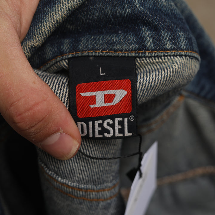 Diesel Denim Jacket - Large Dark Blue