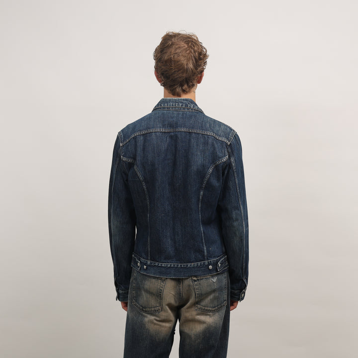 Diesel Denim Jacket - Large Dark Blue