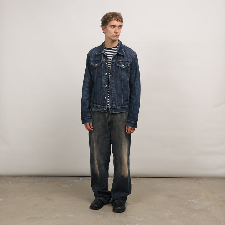 Diesel Denim Jacket - Large Dark Blue