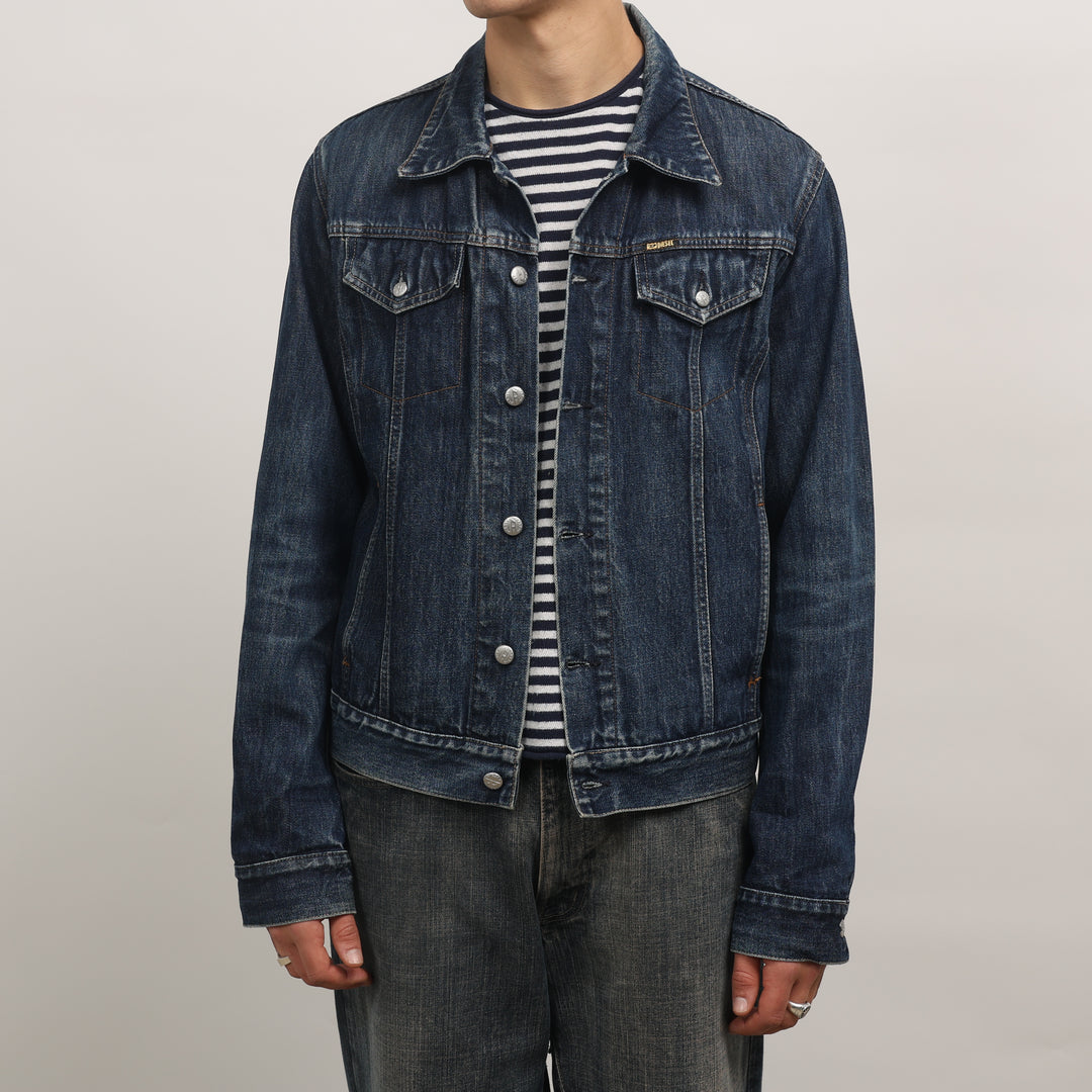 Diesel Denim Jacket - Large Dark Blue