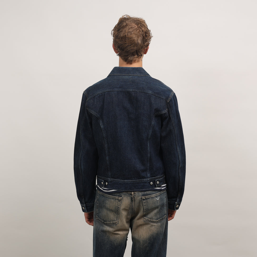 Diesel Denim Jacket - Medium Dark Blue Denim