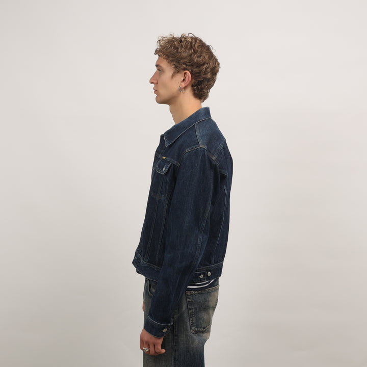 Diesel Denim Jacket - Medium Dark Blue Denim