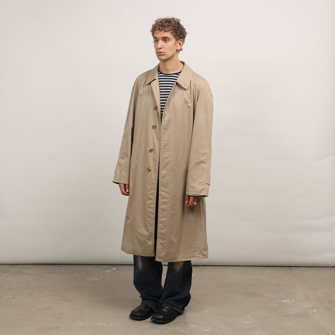 Burberry's Trench Coat - XL Beige Cotton