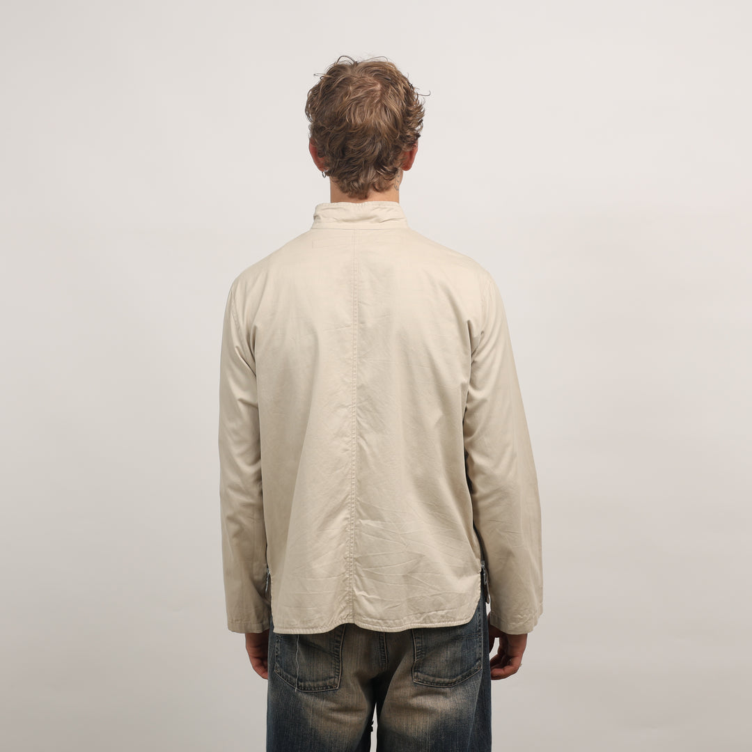 Marithe Francois Girbaud Harrington Jacket - Medium Beige Cotton