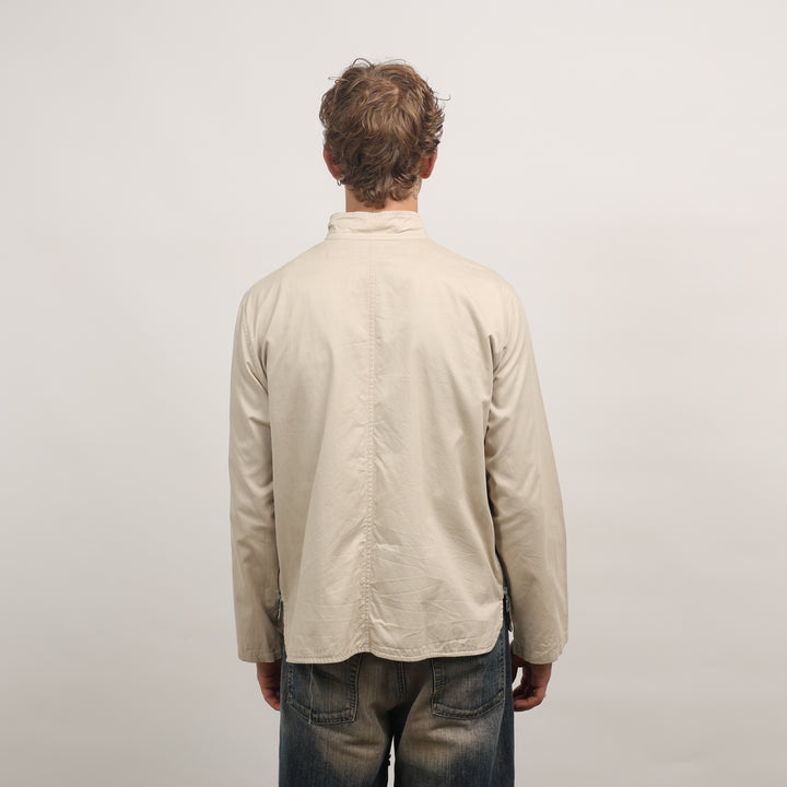 Marithe Francois Girbaud Harrington Jacket - Medium Beige Cotton