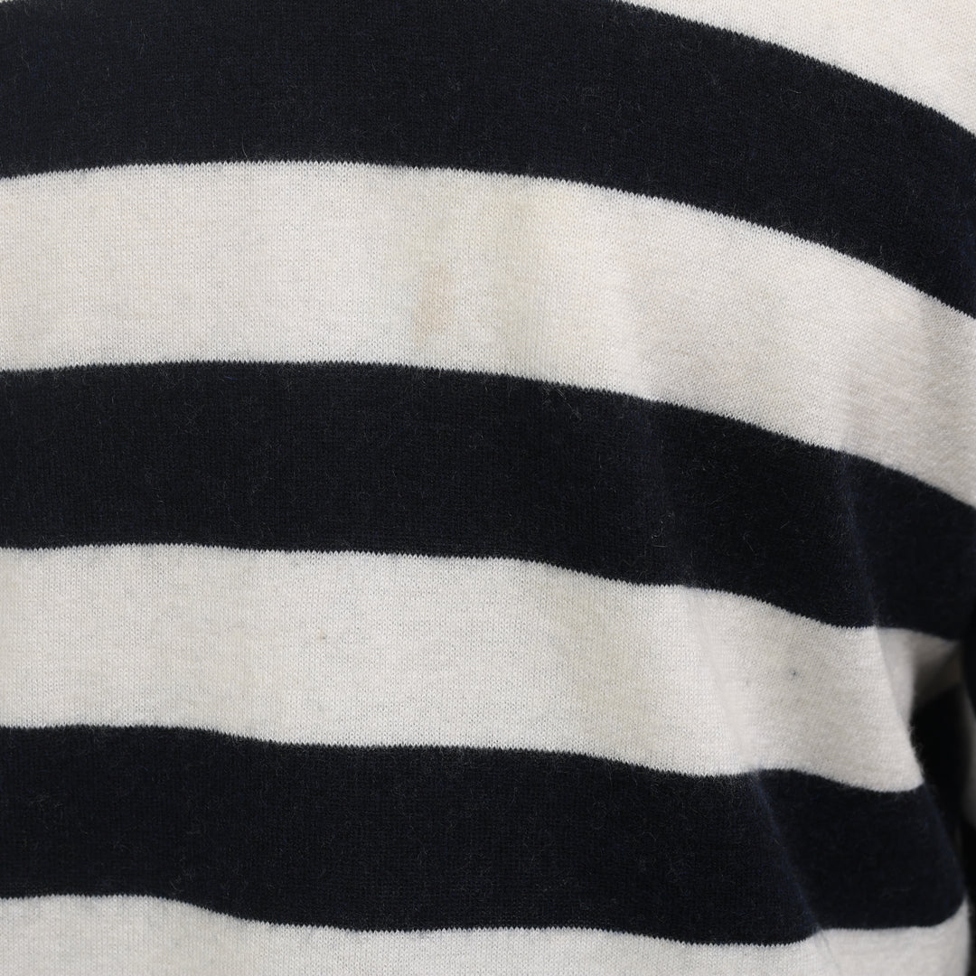 Burberry Crewneck Jumper - Medium Navy Blue Cashmere