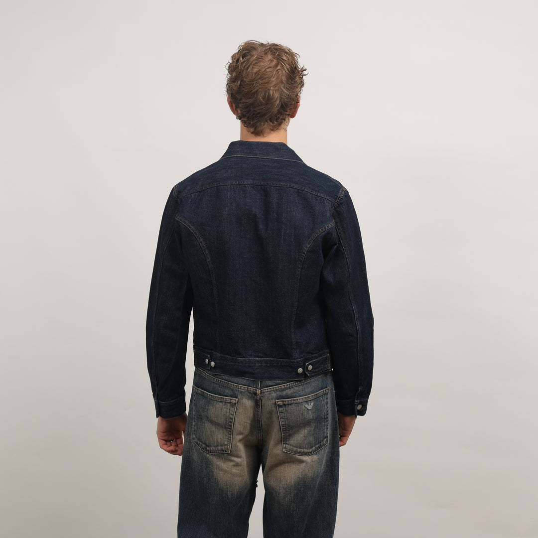 Diesel Denim Jacket - Medium Dark Blue Denim